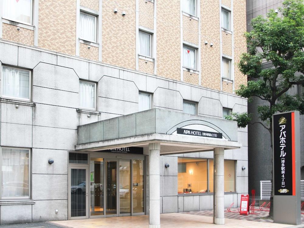 博多站前4丁目apa酒店 福岡 外观 照片